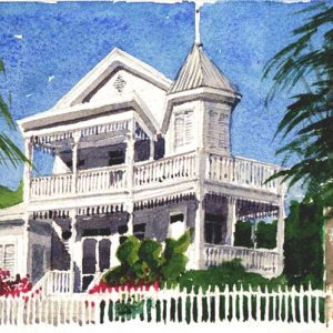 Key West House Print